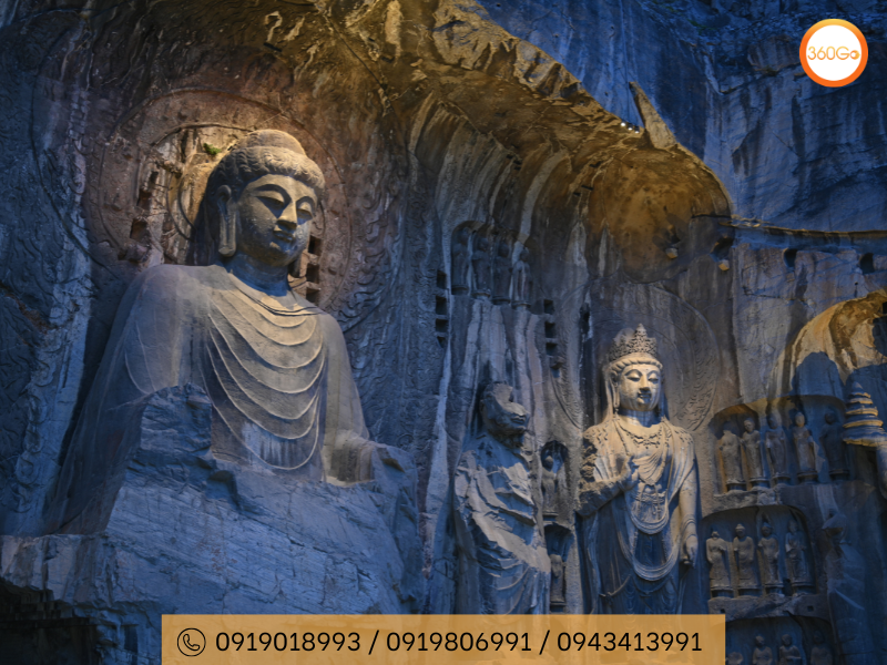 Long Môn Thạch Động biểu tượng nghệ thuật điêu khắc Trung Quốc - Du lịch 360Go 